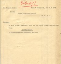 BM-Stadtkommandant, 29.05.1945