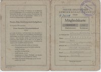 Ziedrich, FDGB, 09.10.1945