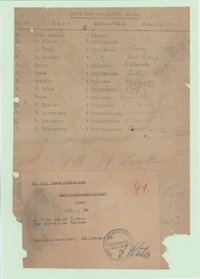 Abrechnung, Gemeinderat 31.12.1945