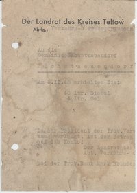 Landrat, 03.10.1945