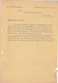 Bürgermeister NNeuendorf an Stadkommandant, 01.07.1945
