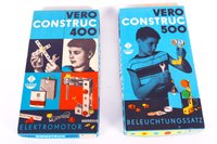 Baukästen "Vero Construc 400 Elektromotor" und "Vero Construc 500 Beleuchtungssatz"