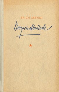 Erich Arendt: Bergwindballade. Gedichte des spanischen Freiheitskampfes