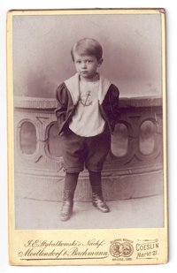 Kurt Tucholsky, 3 Jahre alt
