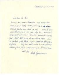 Brief von Käthe Oppenheimer vom 10.8.1937