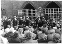 Fotografie Feiern am Rathaus Jüterbog, 1985