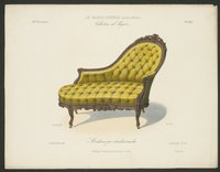 "Méridienne pour Chambre á coucher", aus: Le Garde-meuble