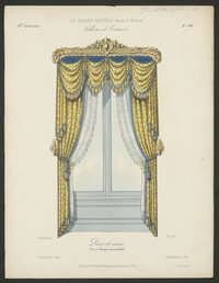 "Décor de croisée.", aus: Le Garde-meuble