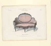 "Canapé de boudoirs", aus: Le Garde-meuble