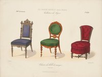 "Chaises de salle á manger", aus: Le Garde-meuble