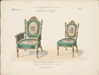 "Fauteuil & chaise de salon", aus: Le Garde-meuble