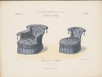 "Fauteuil et chaise", aus: Le Garde-meuble