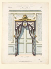 "Portiére de Salon. Bois doré.", aus: Le Garde-meuble
