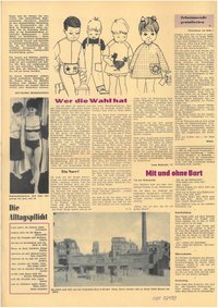 Zeitschrift "Forster Tuchmacher", 12.7.1968