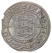 Dänemark: Doppelschilling 1595