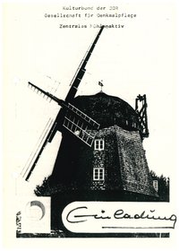Einladung Zentrales Mühlenaktiv 1988