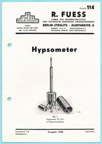 Hypsometer