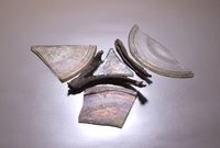 Fragmente einer Butzenverglasung