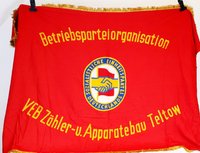 Fahne der SED-Betriebsparteiorganisation