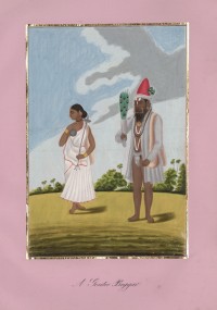Company School Maler - Ein Dasari und seine Frau