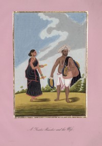 Company School Maler - Ein Hindu- oder Gentoo-Händler und seine Frau
