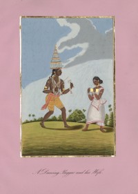Company School Maler - Ein Karagam-Tänzer und seine Frau