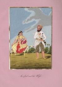 Company School Maler - Ein Araber und seine Frau