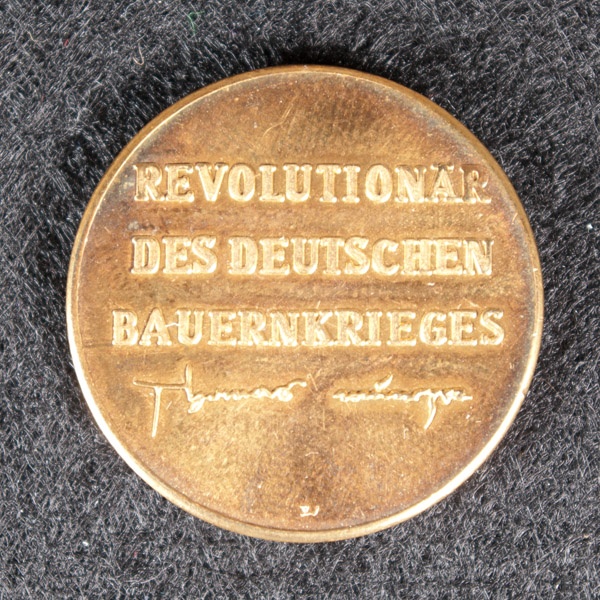 Firma Bittner, Gotha - Gedenk-Medaille Thomas Müntzer
