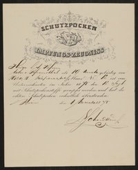 Material zu Hugo von Hofmannsthal: Heimatschein, Impfschein, Ausschussmitgliedschaft im Deutschen Museum München