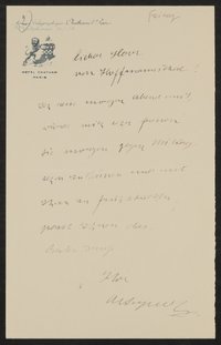Aufzeichnung Nr. 858; Aufzeichnung Nr. 803; Aufzeichnung Nr. 1086; Brief: Alfred Walter Heymel an Hofmannsthal