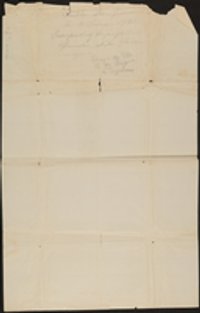 Brief: Anglo-Oesterreichische Bank an Hofmannsthal, verwendet als Umschlag zur Korrespondenz mit den Eltern