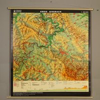 Wandkarte 'Kreis Eisenach'
