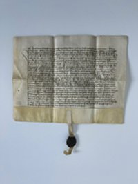 Urkunde, Urteilsbrief, Frankfurt, 1421