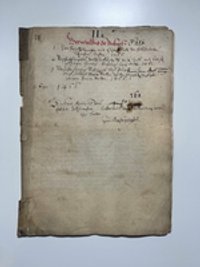 Handschrift, Heiratsbrief und letzter Wille des Bernhard Rorbach und seiner Frau Elchin von Holzhausen, zeitgenössische Abschrift sowie anderer Dokumente, nach 1466