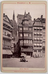 A. H. John, Frankfurt a. M., Alter Markt, 1896