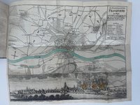 Karte, Johann Jacob Müller, Das Bombardement der Stadt Frankfurth am Mayn in der Nacht vom 13ten auf den 14ten Iuly 1796, 1797