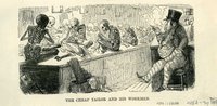Grafik "The cheap tailor and his workmen"