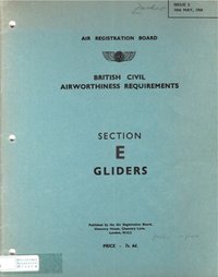 British Civil Airworthiness Requirements, Section E Glider