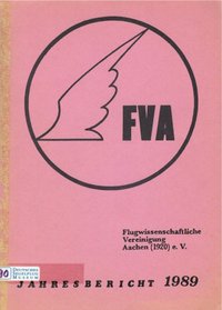 Flugwissenschaftliche Vereinigung Aachen, Jahresbericht 1989