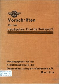 Vorschriften Für Den Deutschen Freiballonsport