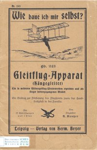 Gleitflug-Apparat (Hängegleiter) Bd. 243