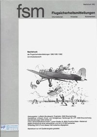 Flugsicherheitsmitteilungen 1980/1981/1982