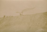 Fotografie Flugversuch Otto Lilienthals (f0022)