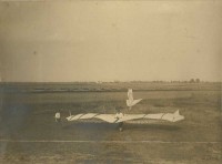 Fotografie des Experimentiergerätes von Otto Lilienthal