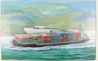 Containerschiff WARNOW PERCH
