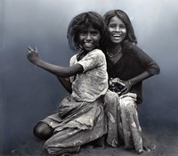 Porträt indischer Mädchen