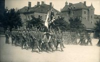 Auszug des Leib-Grenadier-Regiments 109 im Jahr 1914