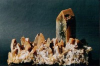 Barytkristalle (Meißelspat) aus der Grube Clara in Oberwolfach