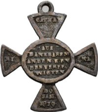 Trauerkreuz zum Tod von Königin Katharina von Württemberg