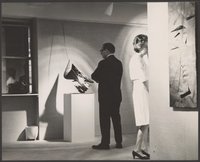 Blick in die Ausstellung in der New Yorker Dependance der Galerie Staempfli im Jahre 1966